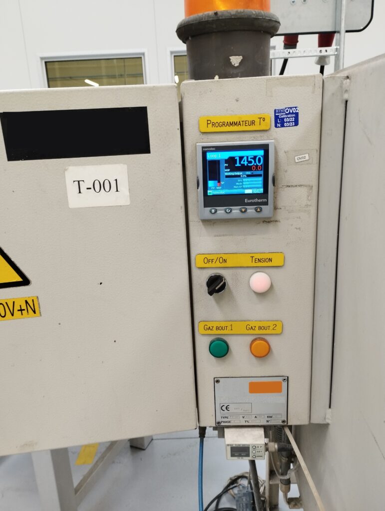 Labo oven Nanodac